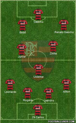 CR Flamengo Formation 2013