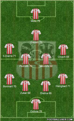 Athletic Club Ajaccien Football Formation 2013