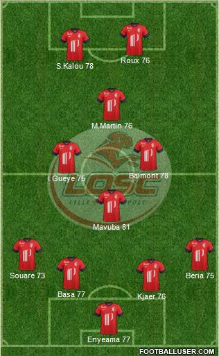 LOSC Lille Métropole Formation 2013