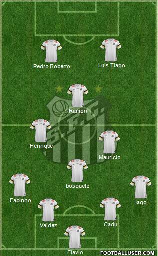 Santos FC Formation 2013