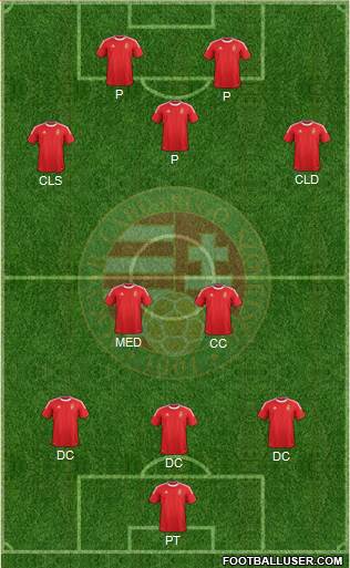 Hungary Formation 2013