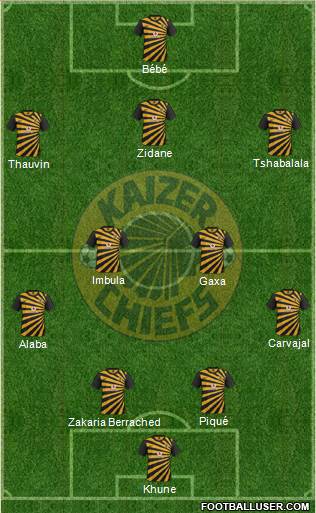 Kaizer Chiefs Formation 2013