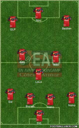 En Avant de Guingamp Formation 2013