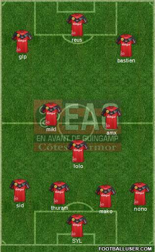 En Avant de Guingamp Formation 2013