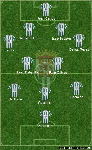 Córdoba C.F., S.A.D. Formation 2013