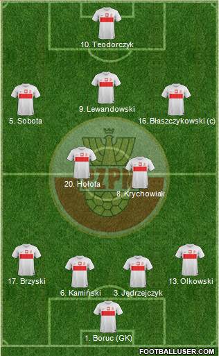 Poland Formation 2013