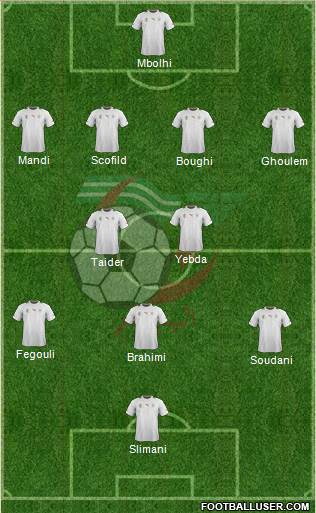 Algeria Formation 2013