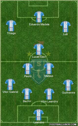 Paysandu SC Formation 2013