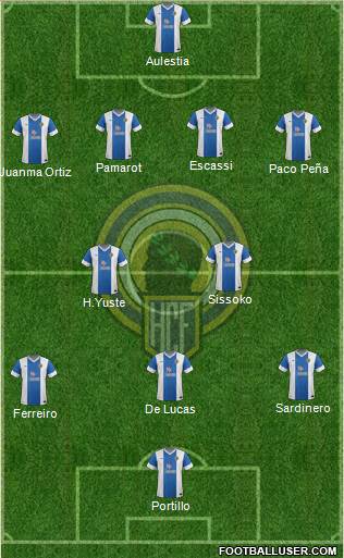 Hércules C.F., S.A.D. Formation 2013