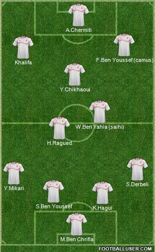 Tunisia Formation 2013