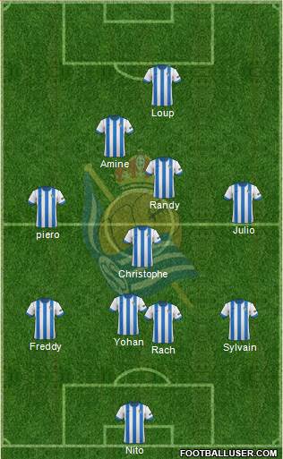 Real Sociedad C.F. B Formation 2013