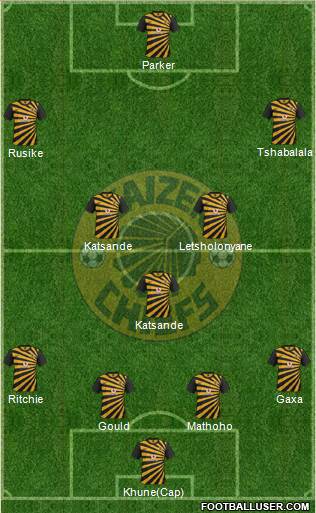 Kaizer Chiefs Formation 2013