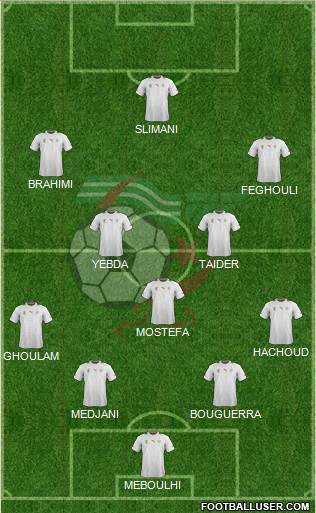 Algeria Formation 2013