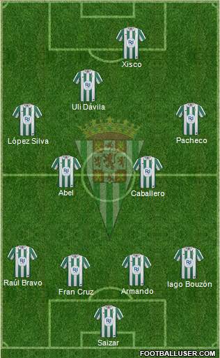 Córdoba C.F., S.A.D. Formation 2013