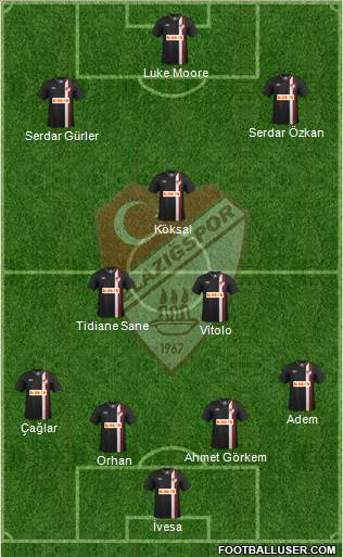 Elazigspor Formation 2013