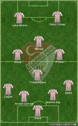 Elazigspor Formation 2013