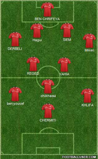 Tunisia Formation 2013