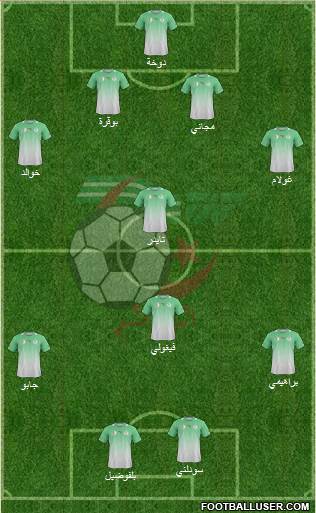 Algeria Formation 2013