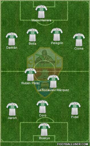 Elche C.F., S.A.D. Formation 2013