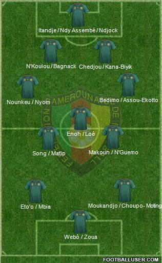 Cameroon Formation 2013