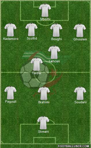 Algeria Formation 2013