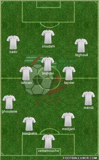 Algeria Formation 2013