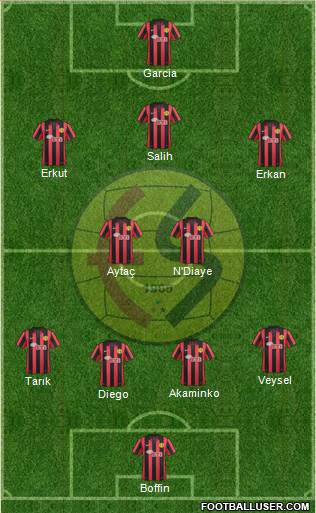 Eskisehirspor Formation 2013