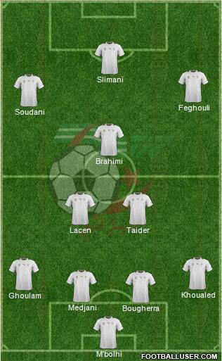 Algeria Formation 2013