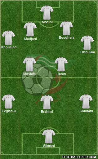 Algeria Formation 2013