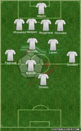 Algeria Formation 2013