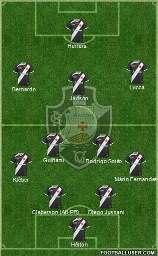 CR Vasco da Gama Formation 2013