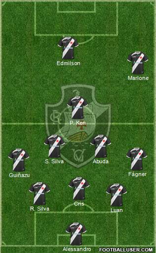 CR Vasco da Gama Formation 2013