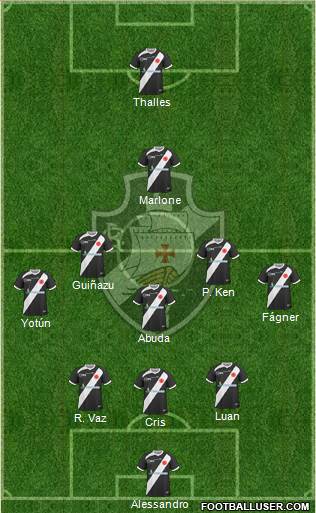 CR Vasco da Gama Formation 2013