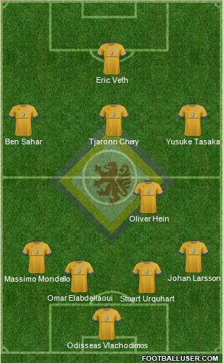 Braunschweiger TSV Eintracht Formation 2013