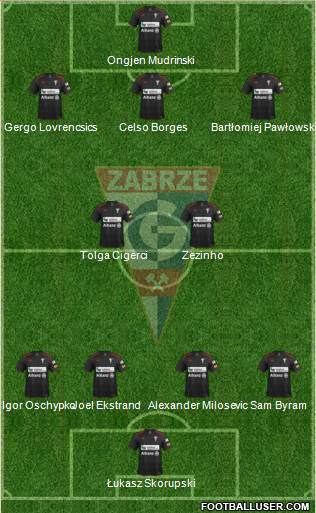 Gornik Zabrze Formation 2013