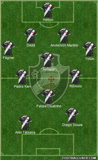 CR Vasco da Gama Formation 2013