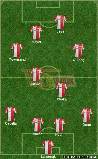 1.FC Union Berlin Formation 2013