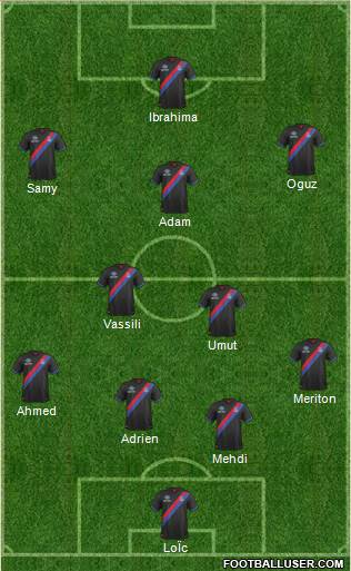 Crystal Palace Formation 2013