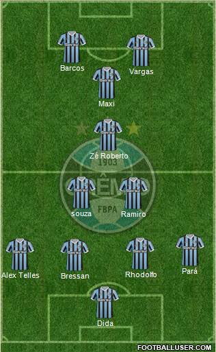 Grêmio FBPA Formation 2013