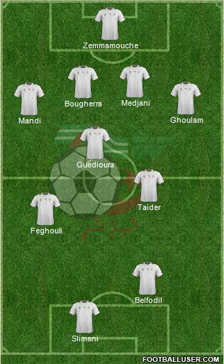 Algeria Formation 2013