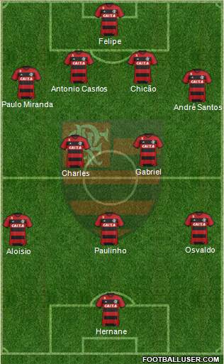 CR Flamengo Formation 2013