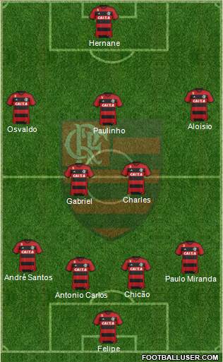 CR Flamengo Formation 2013