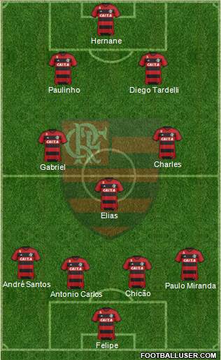 CR Flamengo Formation 2013