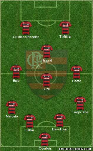 CR Flamengo Formation 2013