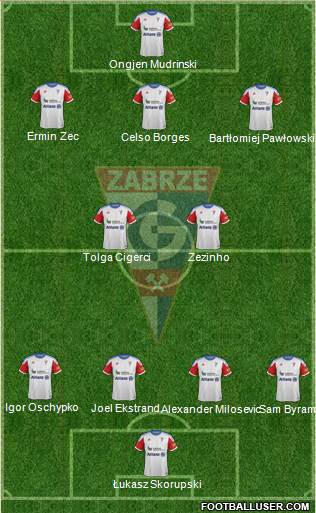 Gornik Zabrze Formation 2013