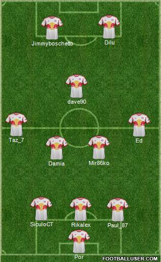 New York Red Bulls Formation 2013