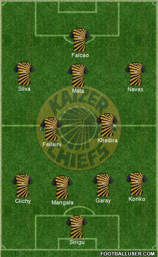 Kaizer Chiefs Formation 2013