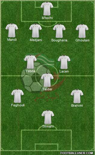 Algeria Formation 2013