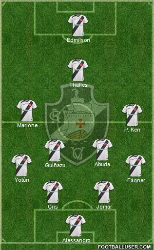 CR Vasco da Gama Formation 2013