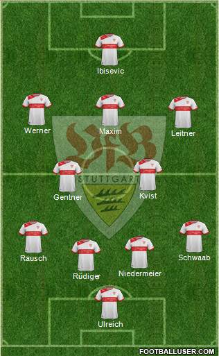 VfB Stuttgart Formation 2013